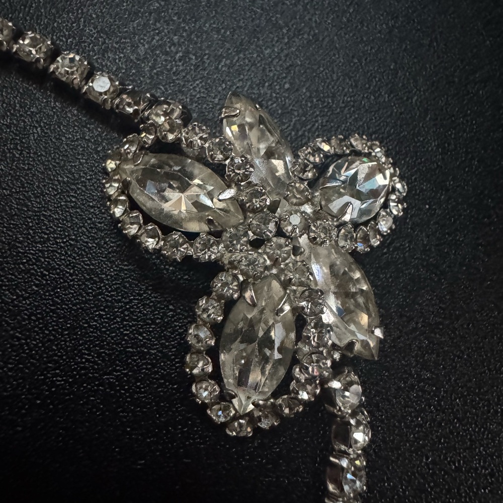 WEISS Rhinestone Necklace - Picture 6 of 8